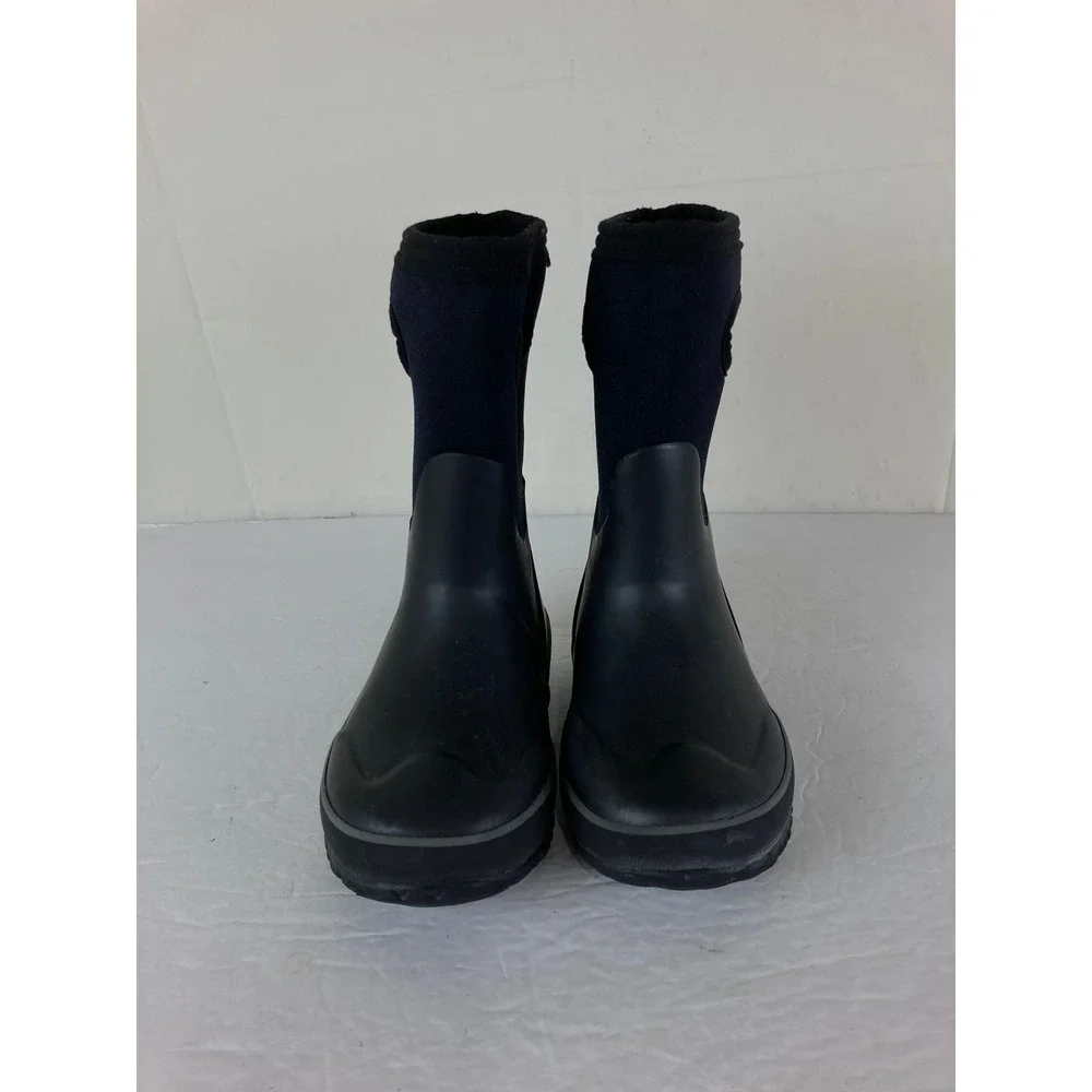 Bogs Boys Girl Kids Size 11 Black Waterproof Insulated Winter Rain Snow Boots